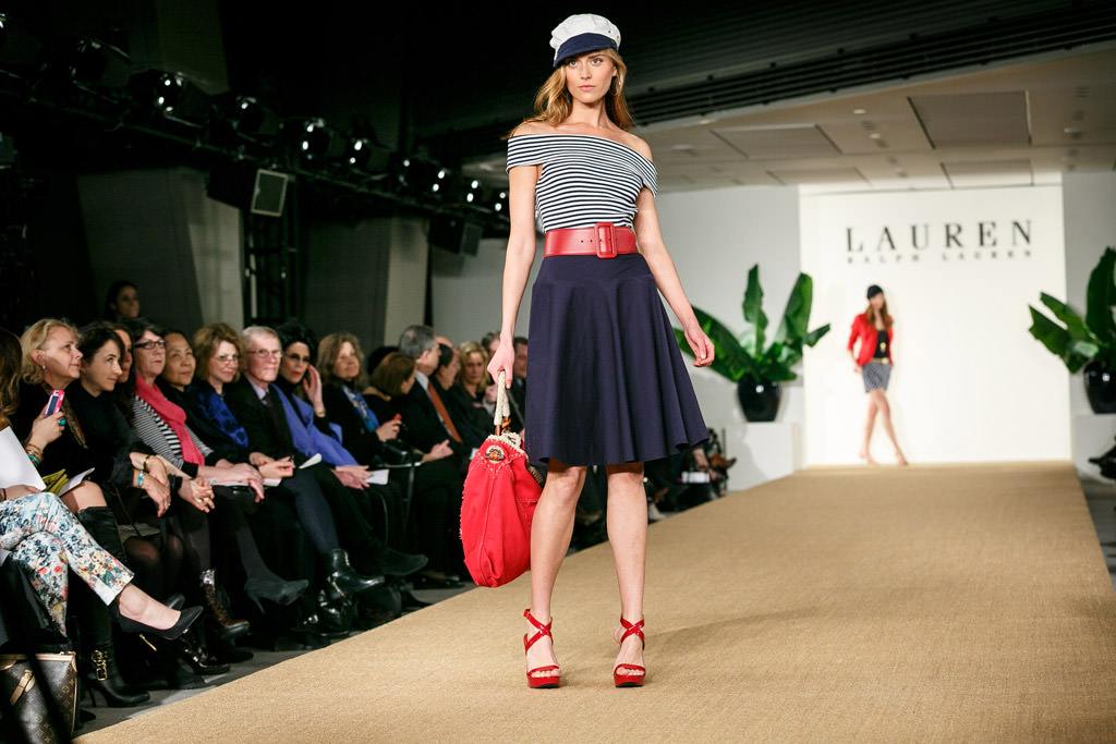© Michael Jurick Ralph Lauren Fashion show at the Hearst Tower by top New York Photographer Michael Jurick