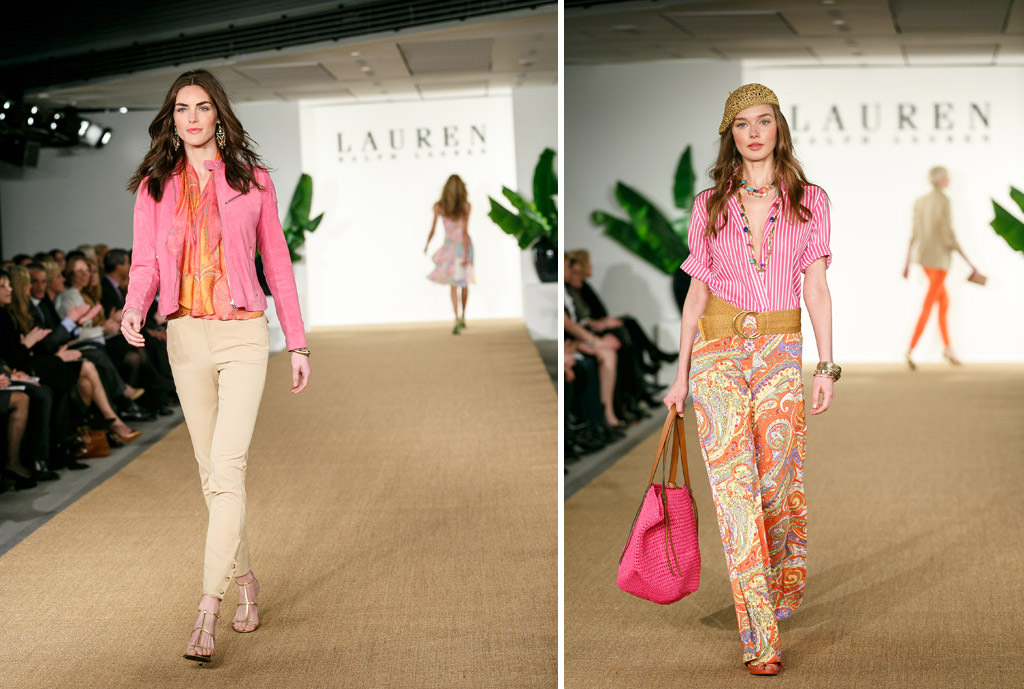 Ralph Lauren Fashion show at the Hearst Tower by top New York Photographer Michael Jurick