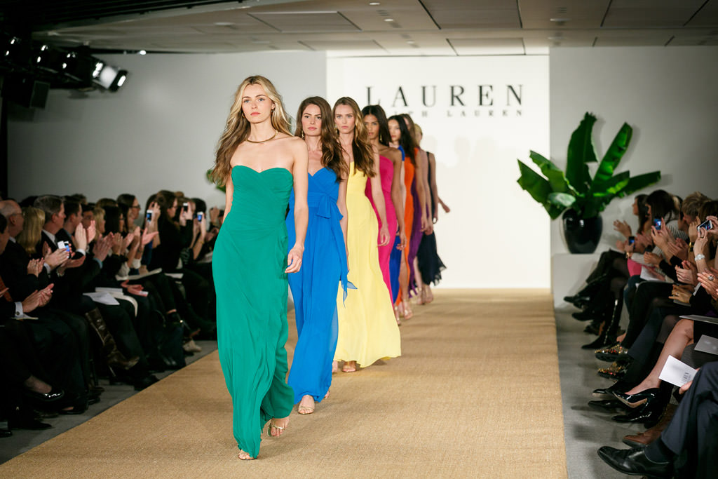 Ralph Lauren Fashion show at the Hearst Tower by top New York Photographer Michael Jurick