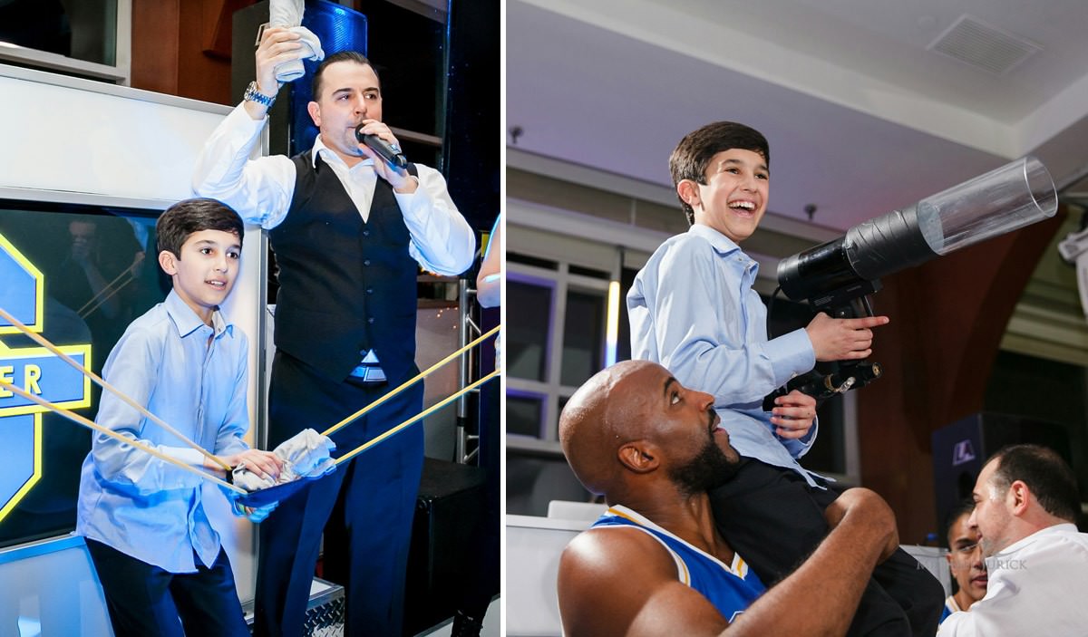 Big Blue themed Bar Mitzvah at Pier 60 by top New York Photographer Michael Jurick