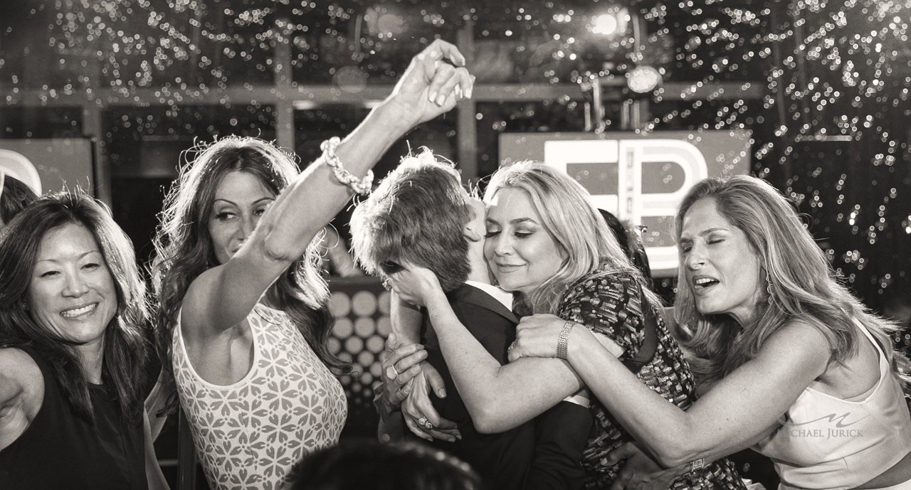 High energy Bar Mitzvah at the Mandarin by top New York Photographer Michael Jurick