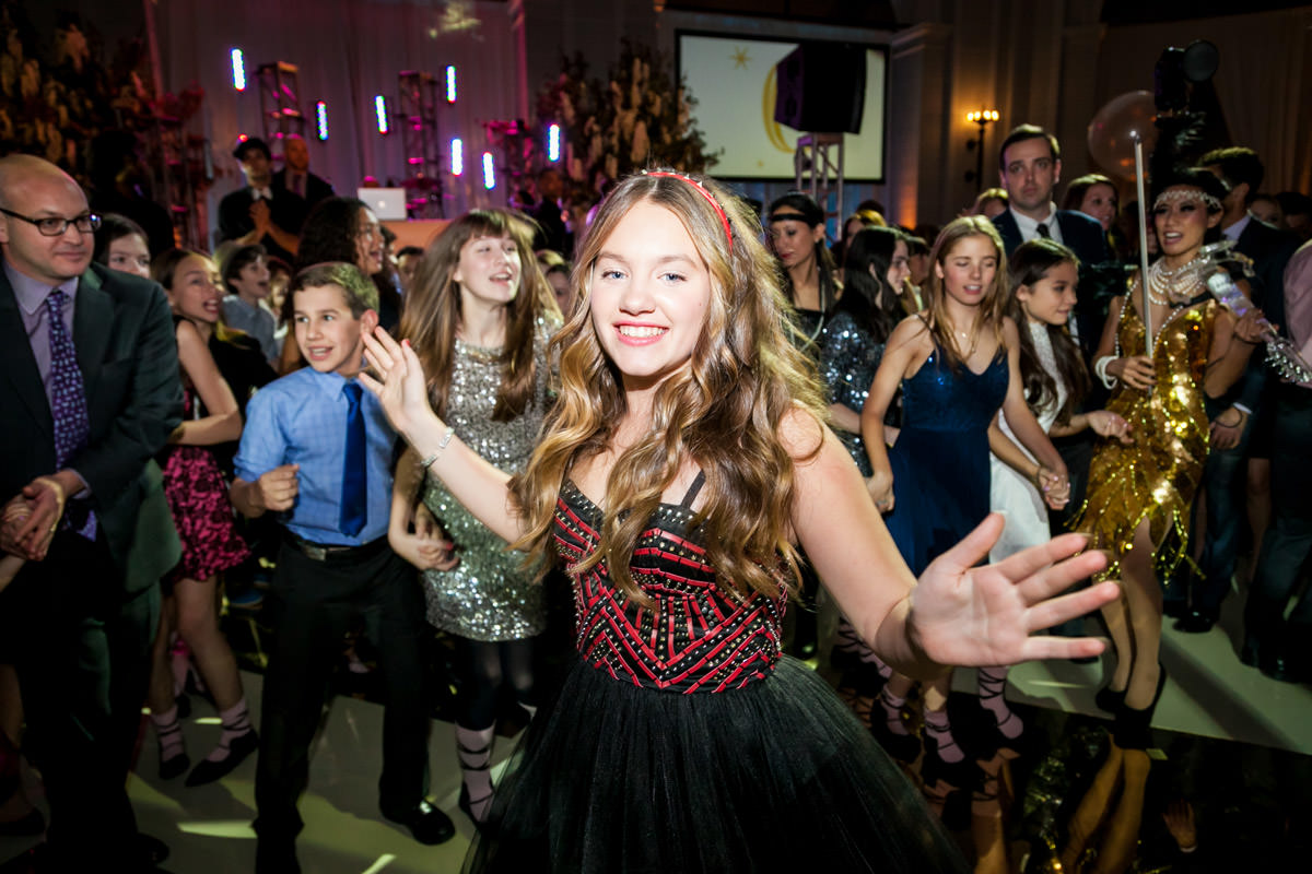 Stunning Bat Mitzvah photographs at the Brooklyn Museum by top New York Photographer Michael Jurick