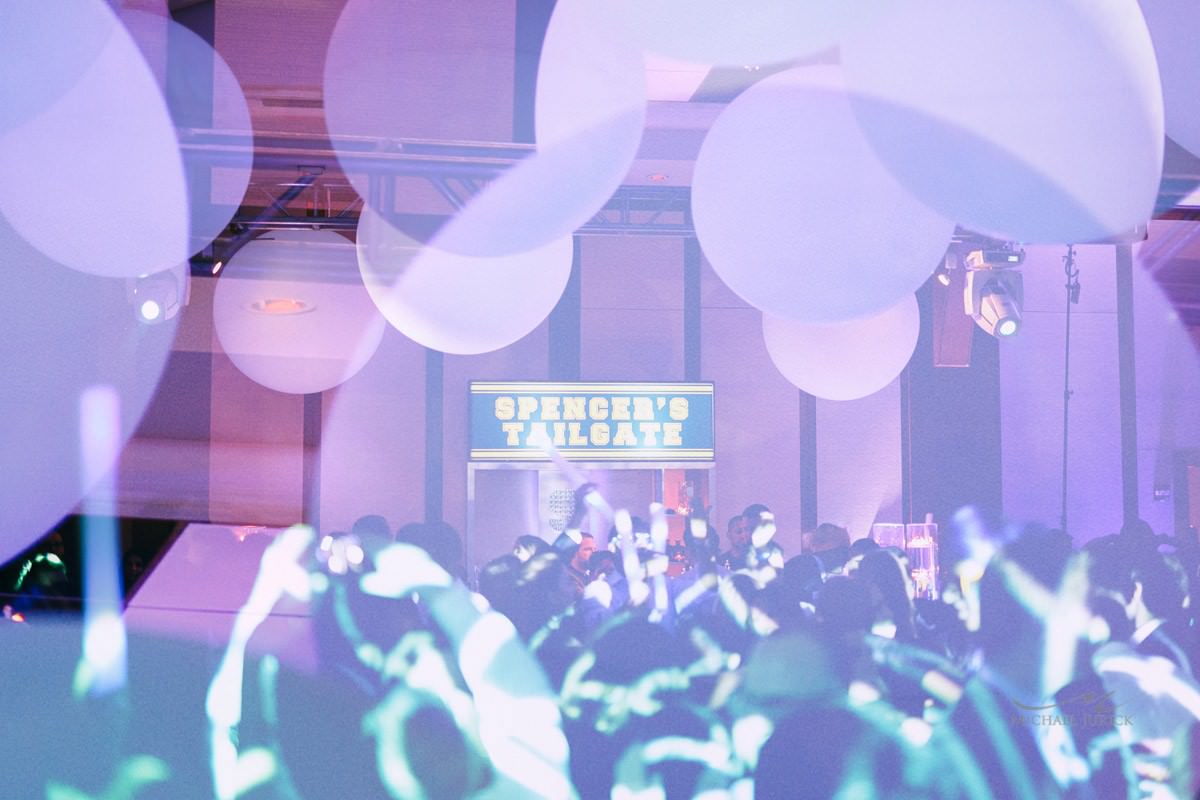 Big Blue themed Bar Mitzvah at Pier 60 by top New York Photographer Michael Jurick