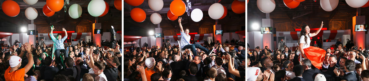 Rockin Bar Mitzvah at Basketball City by top New York Photographer Michael Jurick