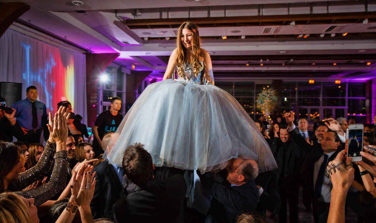 Epic Bat Mitzvah at Pier 60 by top New York Photographer Michael Jurick