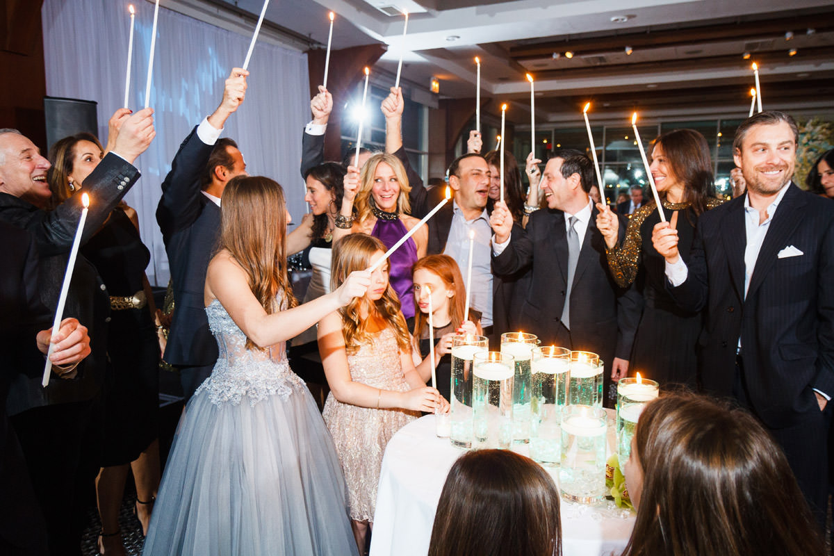 Epic Bat Mitzvah at Pier 60 by top New York Photographer Michael Jurick