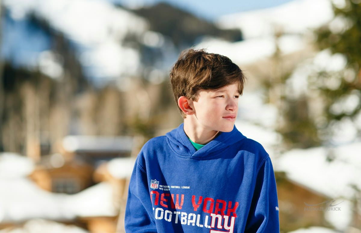 Super Bowl Bar Mitzvah and Ski Trip by top New York Photographer Michael Jurick