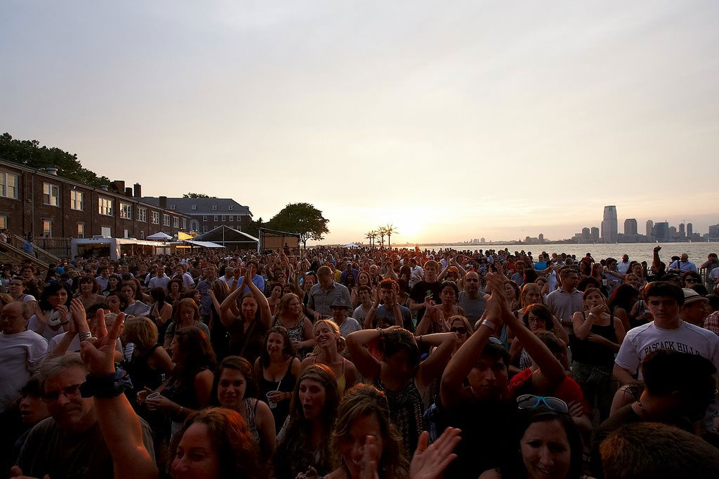 photos of Governors Island and Michael Franti & Spearhead by top New York Photographer Michael Jurick