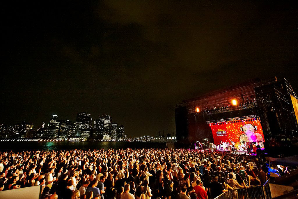 photos of Governors Island and Michael Franti & Spearhead by top New York Photographer Michael Jurick