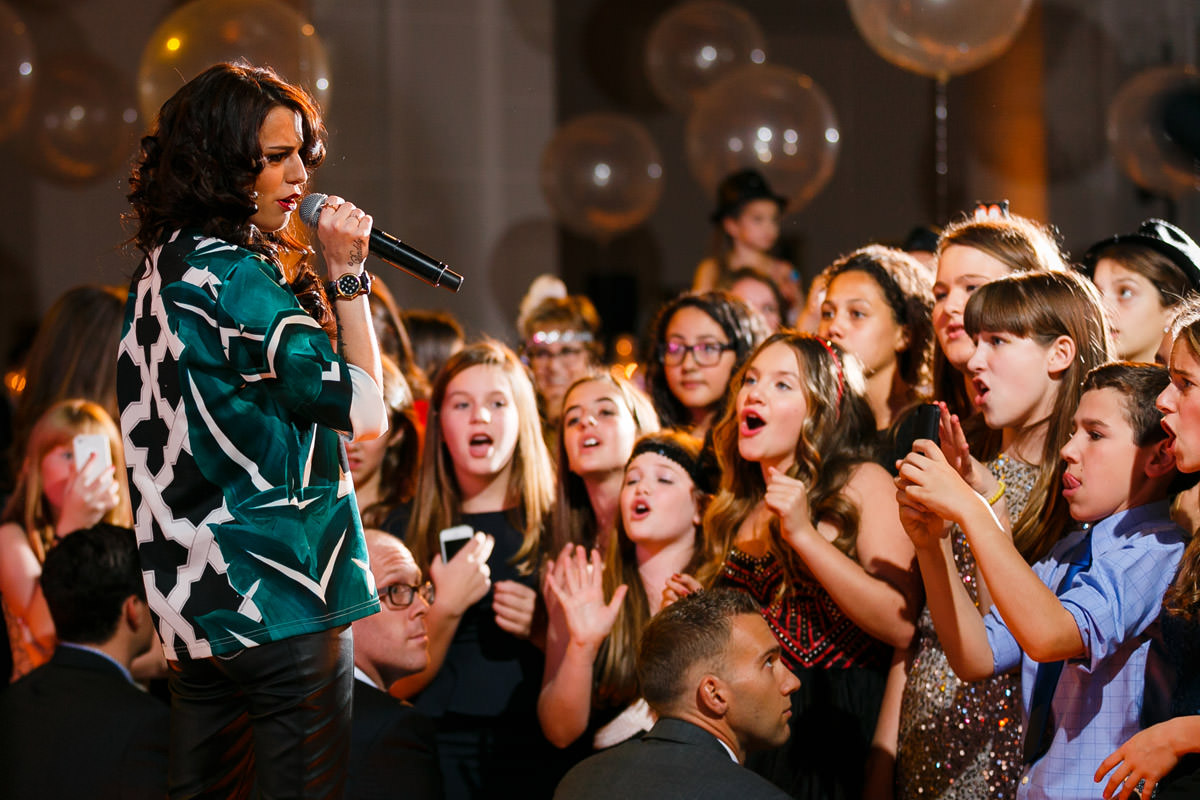 Stunning Bat Mitzvah photographs at the Brooklyn Museum by top New York Photographer Michael Jurick