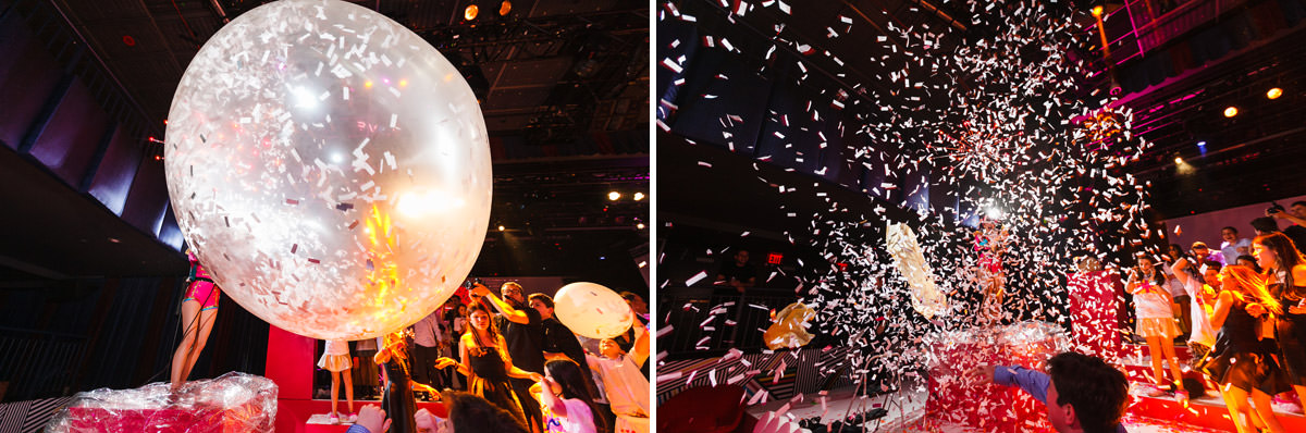 Stellar Bat Mitzvah party photography by top New York Photographer Michael Jurick