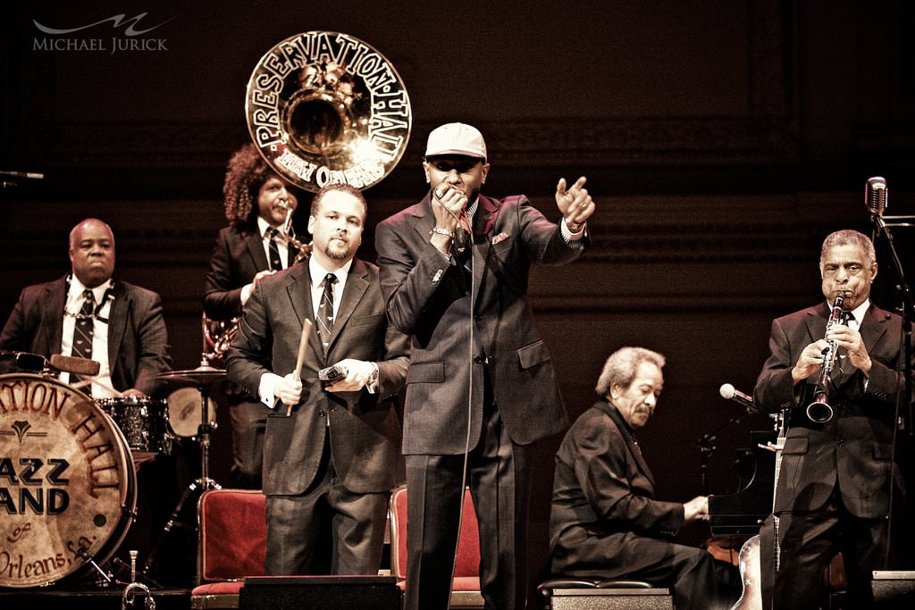 Preservation Hall Jazz at Carnegie Hall by top New York Photographer Michael Jurick
