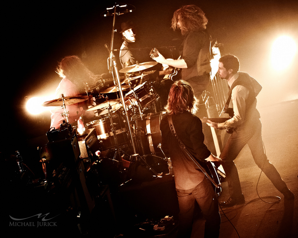 My Morning Jacket at Madison Square Garden by top New York Photographer Michael Jurick