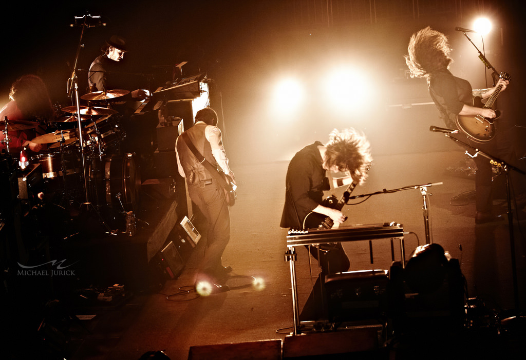 My Morning Jacket at Madison Square Garden by top New York Photographer Michael Jurick