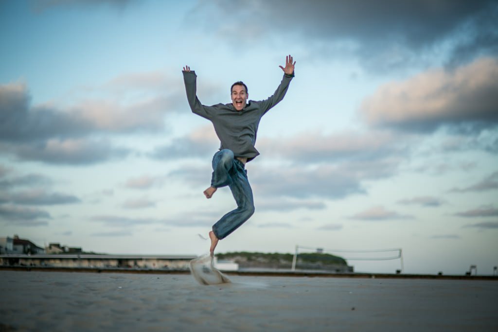 Beach Portraits by top New York Photographer Michael Jurick