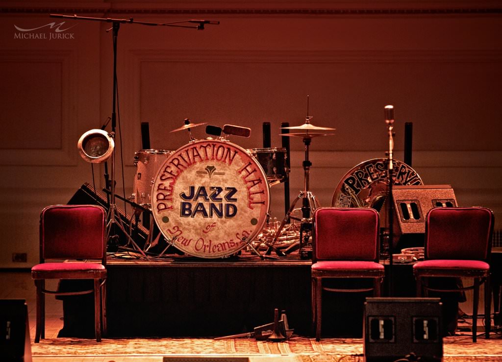 Preservation Hall Jazz at Carnegie Hall by top New York Photographer Michael Jurick