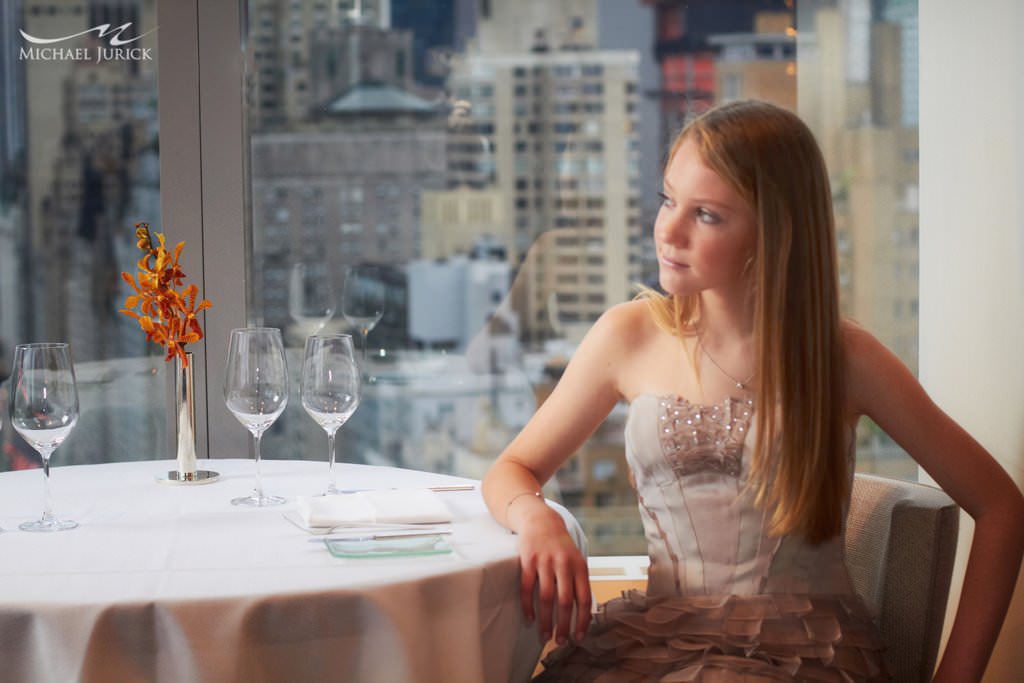 Bat Mitzvah portraits by top New York Photographer Michael Jurick