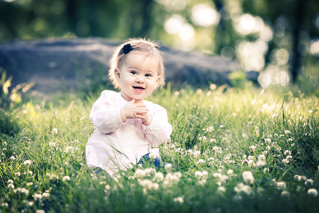 Award winning child portrait by top New York Photographer Michael Jurick