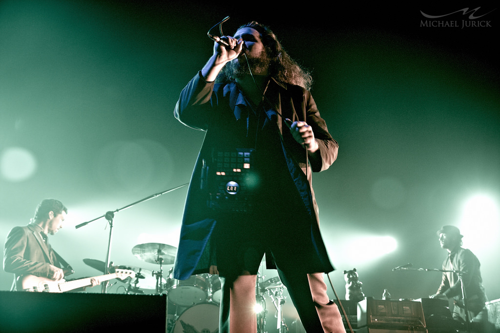 My Morning Jacket at Madison Square Garden by top New York Photographer Michael Jurick