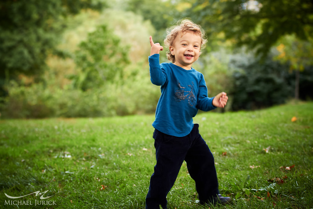 family portraits in Central Park by top New York Photographer Michael Jurick