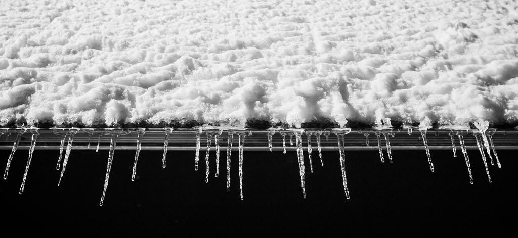 Central Park in the Snow in Infrared by top New York Photographer Michael Jurick