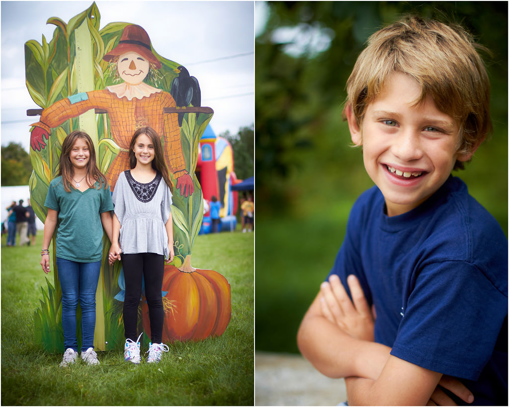 apple orchards photo of jonah and eden jurick by top New York Photographer Michael Jurick