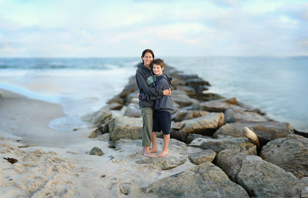 Beach Portraits by top New York Photographer Michael Jurick