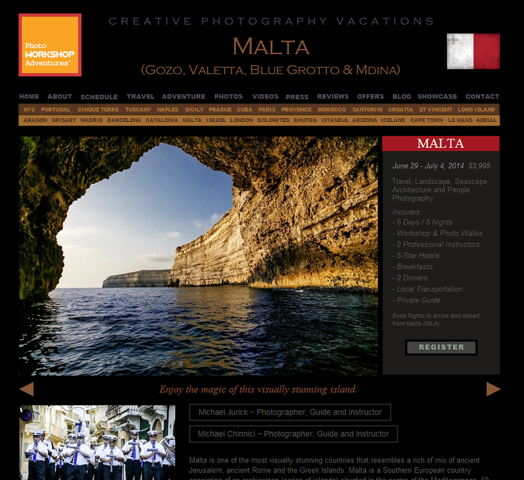 Malta 2014 Photo Workshop Adventure by top New York Photographer Michael Jurick