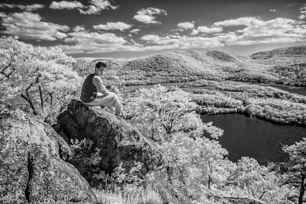 Infrared photographs of Bear Mountain by top New York Photographer Michael Jurick