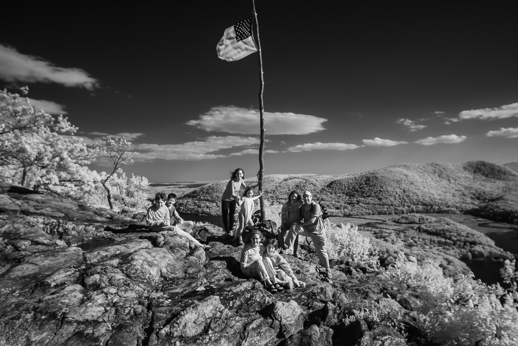 Infrared photographs of Bear Mountain by top New York Photographer Michael Jurick