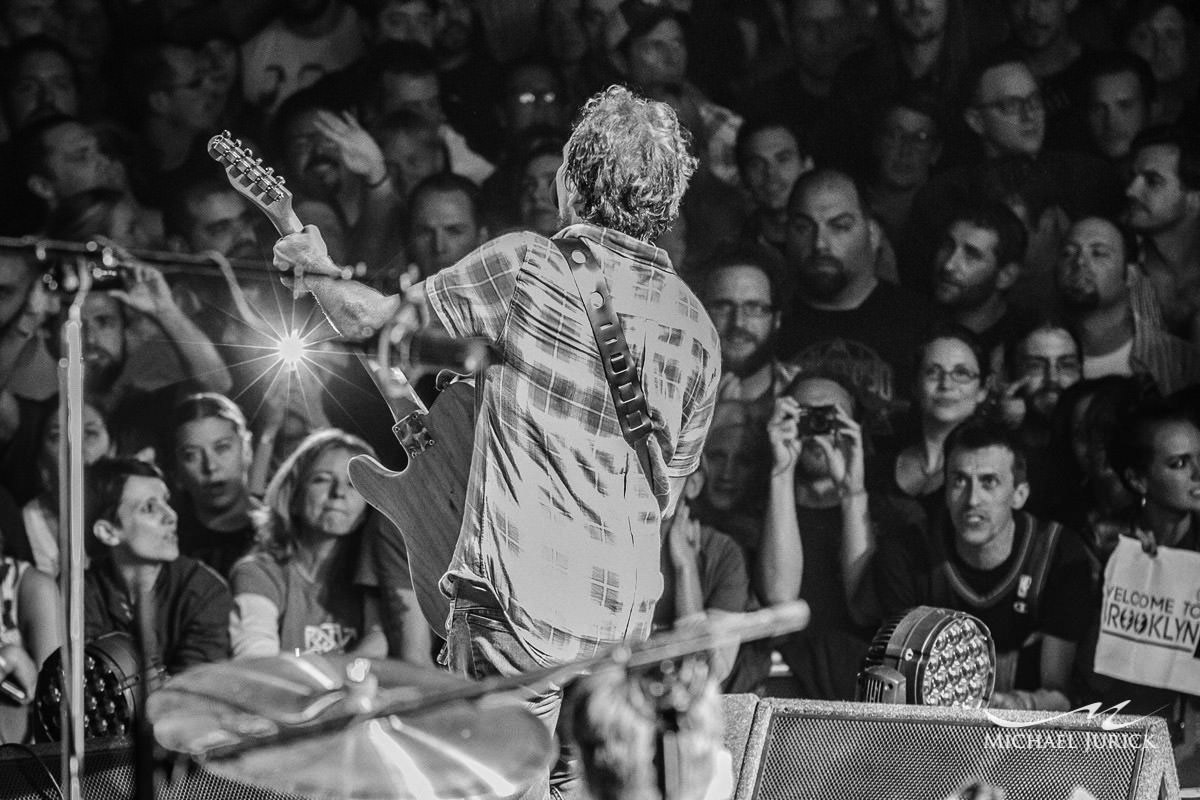 Eddie Vedder of Pearl Jam by top New York Photographer Michael Jurick