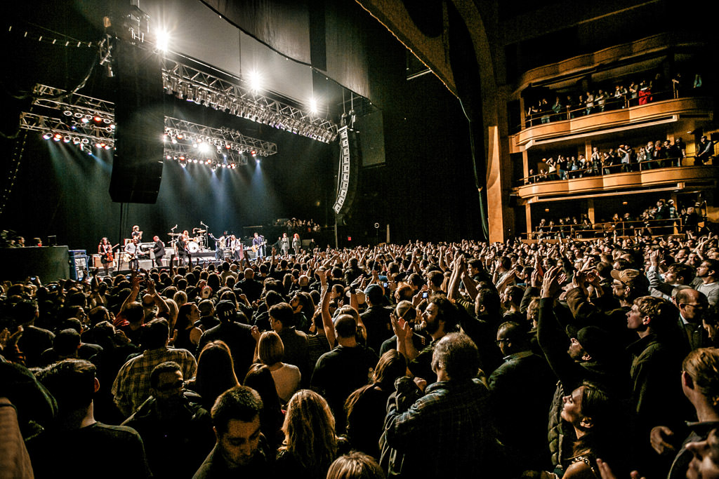 Photos of the Sound City Players at the Hammerstein Ballroom, New York City by top New York Photographer Michael Jurick