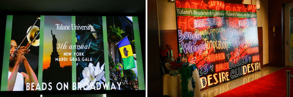 photos of Tulane Beads on Broadway 2013 with Trombone Shorty by top New York Photographer Michael Jurick