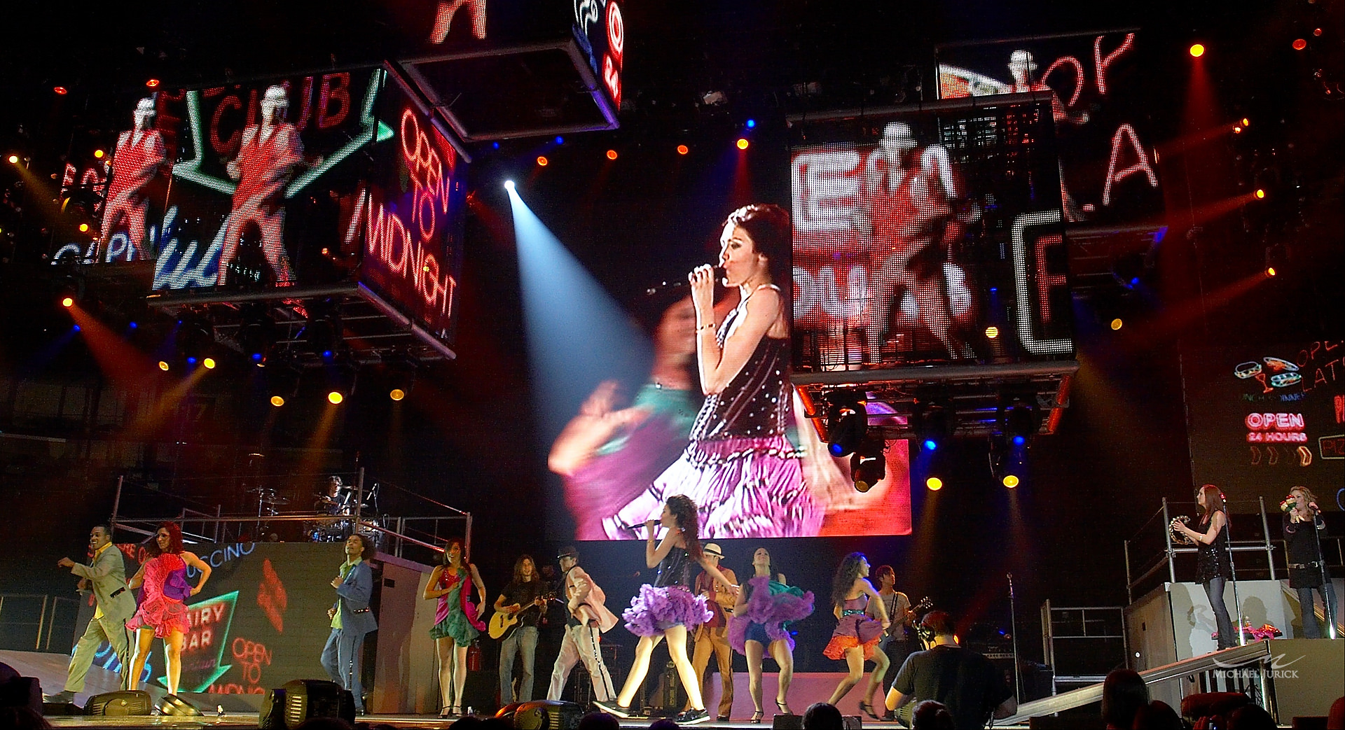 Front Row at Hannah Montana – Mardi Gras in New Orleans 2008