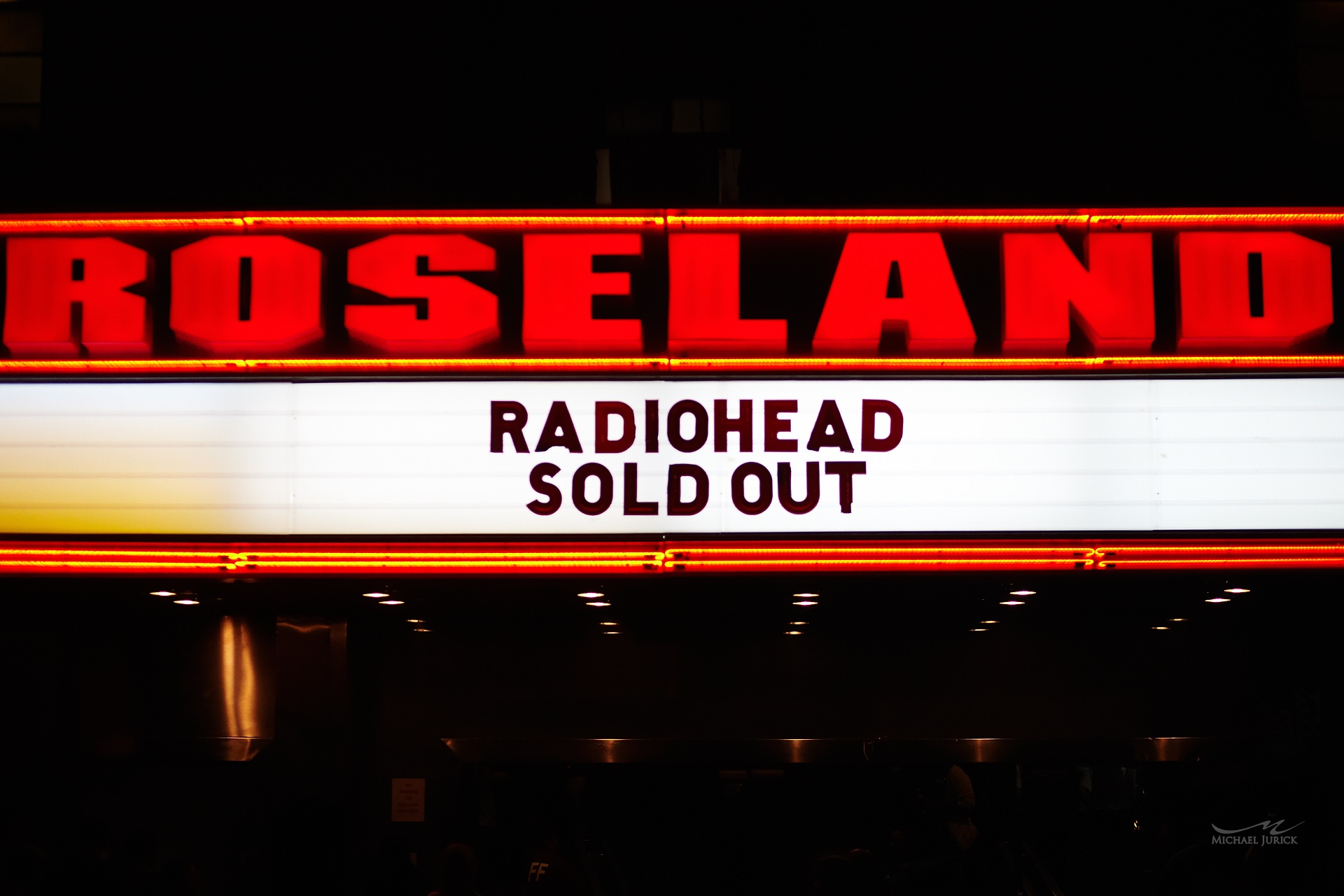 Radiohead Roseland Ballroom
