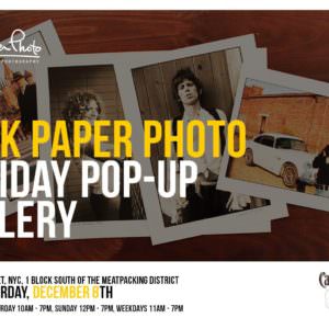 See My Photographs Among Legendary Iconic Images at the Rock Paper Photo Holiday Pop Up Gallery – Now Through Sunday December 16