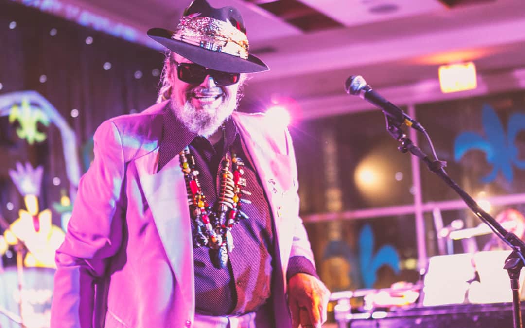 Tulane Beads on Broadway 2014 with Dr. John