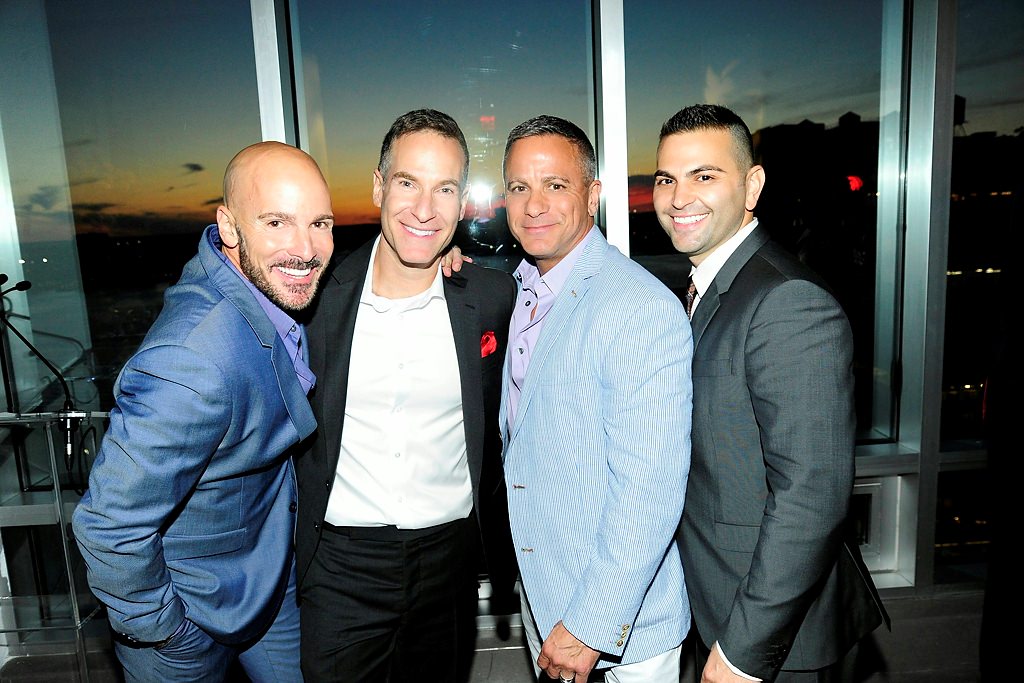Pat James, Michael Jurick, Glenn Jacinto, Anthony Taccetta, ©Patrick McMullan, Photo - Paul Bruinooge/PMC