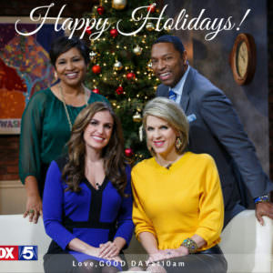 Michael’s 2016 Holiday Card Tips on Fox5 Good Day