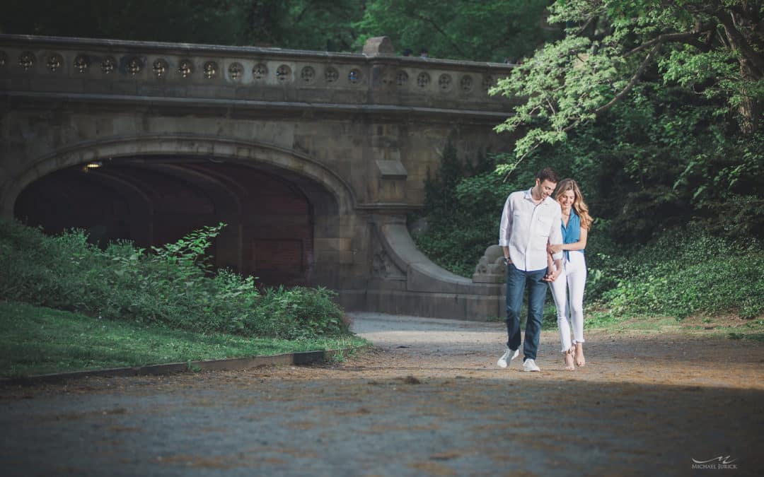 Aliza & Russell Engagement Session in Central Park