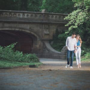 Aliza & Russell Engagement Session in Central Park